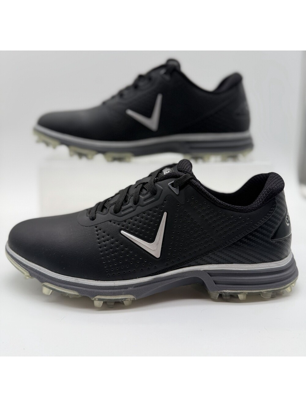 🔥NEW🔥Callaway Men’s Size 8.5 Coronado V3 Spiked CG100BS Golf Shoes - Picture 3 of 8